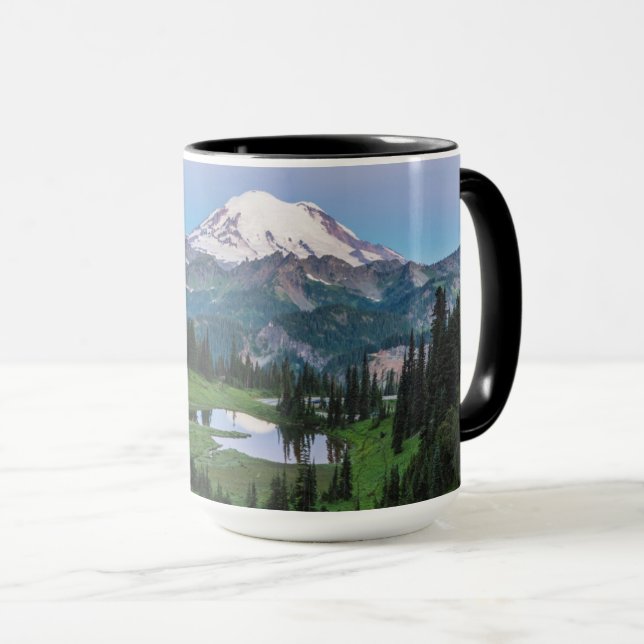 Mount Rainier National Park Mug (Front Right)