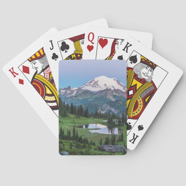 Mount Rainier National Park Playing Cards (Back)