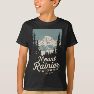 Mount Rainier National Park Souvenir Nature Outdoo T-Shirt