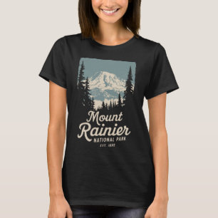 Mount Rainier National Park Souvenir Nature Outdoo T-Shirt