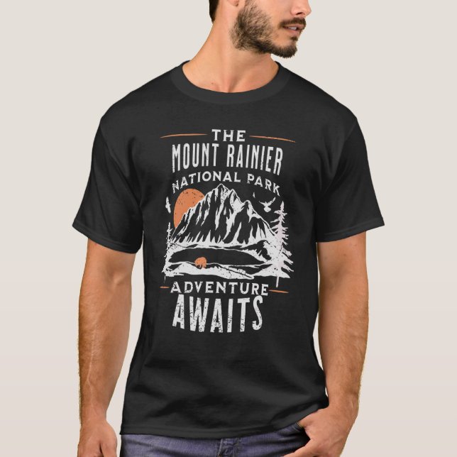 Mount Rainier National Park T-Shirt (Front)