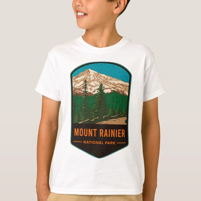 Mount Rainier National Park T-Shirt (Front)