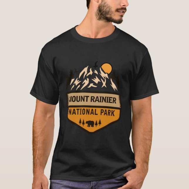 Mount rainier national park  T-Shirt (Front)