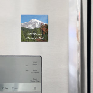 Mount Rainier National Park View Magnet