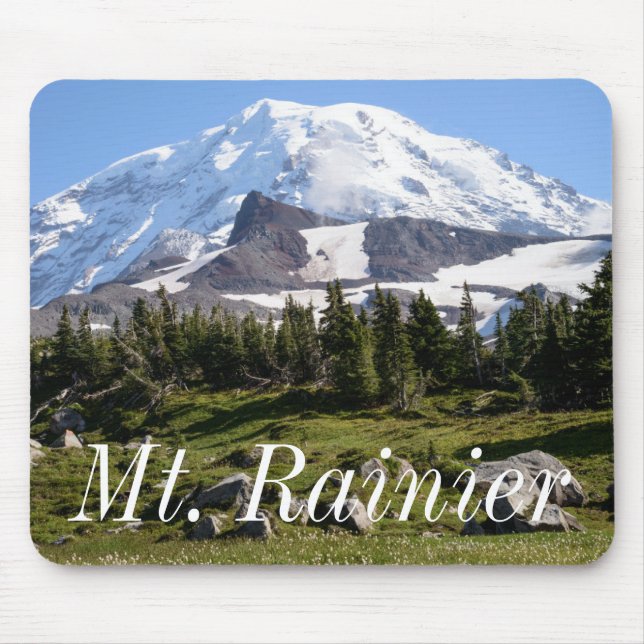 Mount Rainier National Park, WA. Spray Park Mouse Mat (Front)