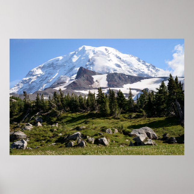 Mount Rainier National Park, WA. Spray Park Poster (Front)