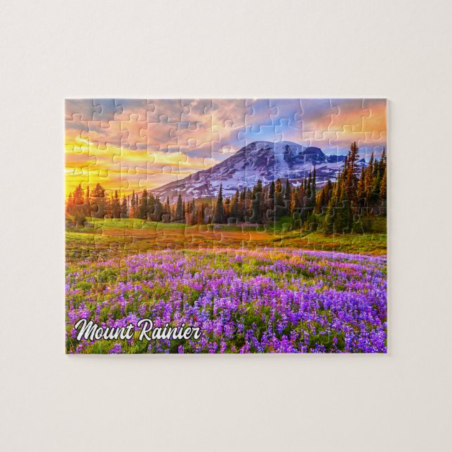 Mount Rainier National Park, Washington Jigsaw Puzzle (Horizontal)
