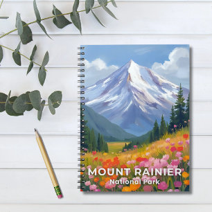 Mount Rainier National Park Washington Travel Notebook