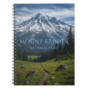 Mount Rainier National Park Washington Travel Notebook