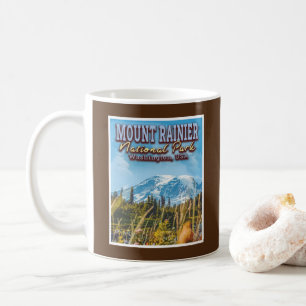 MOUNT RAINIER NATIONAL PARK - WASHINGTON USA COFFEE MUG
