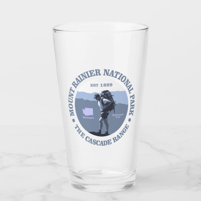 Mount Rainier NP (BG) Glass (Front)