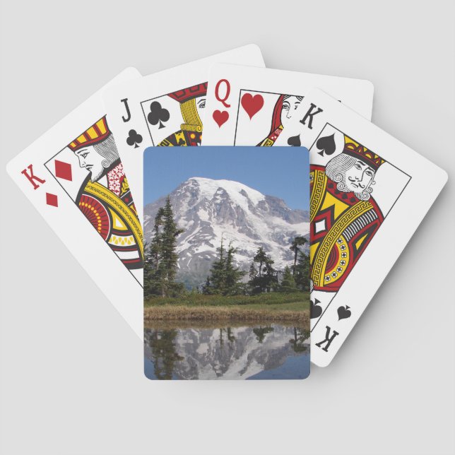 Mount Rainier Playing Cards (Back)
