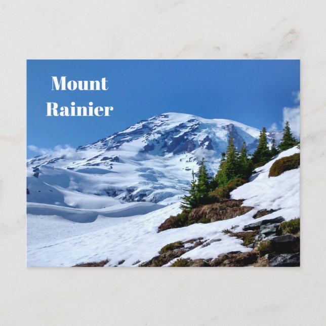 Mount Rainier Postcard (Front)