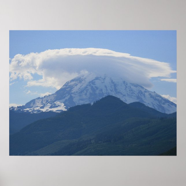 Mount Rainier Poster (Front)