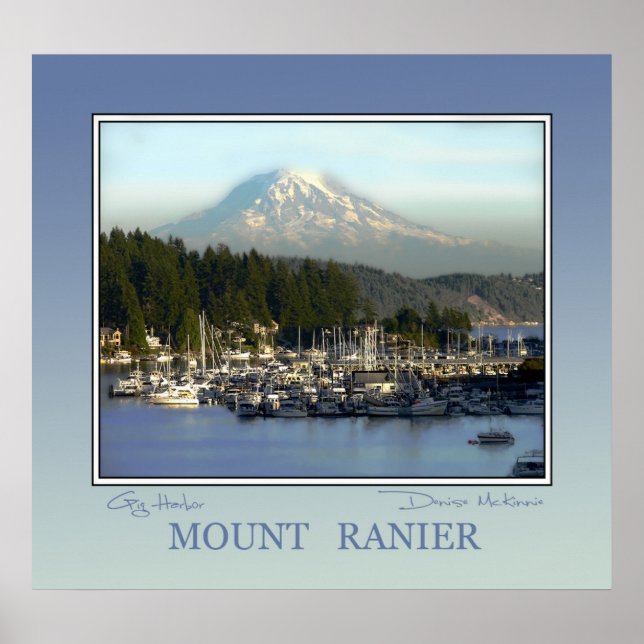 Mount Rainier Poster (Front)