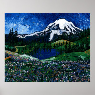 Mount Rainier Poster