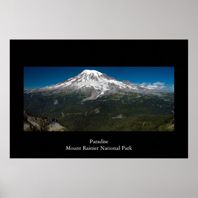 Mount  Rainier Poster (Front)