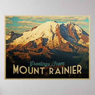 Mount Rainier Poster
