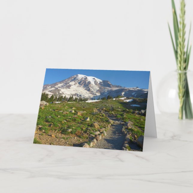 Mount Rainier Skyline Trail Card (Front)