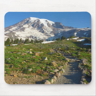Mount Rainier Skyline Trail View Mouse Mat
