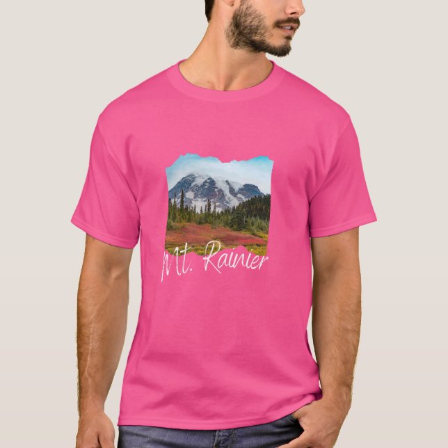 Mount Rainier Souvenir  Mt. Rainier  2 T-Shirt (Front)