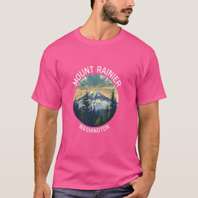 Mount Rainier Souvenir  Mt. Rainier T-Shirt (Front)