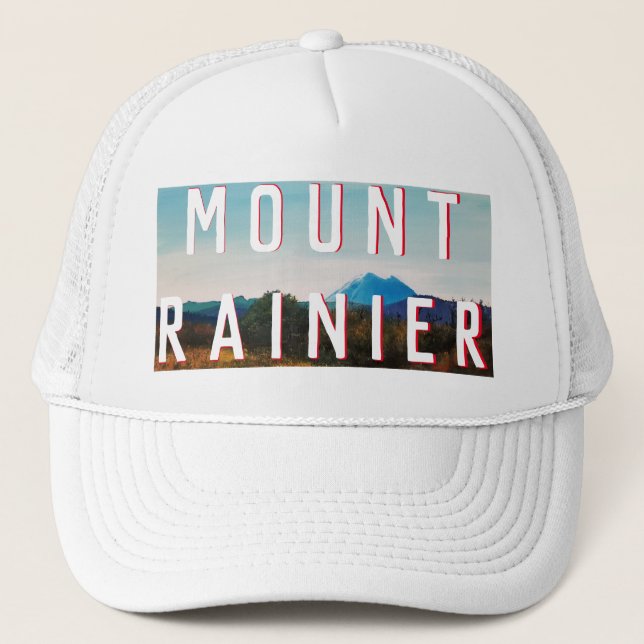 Mount Rainier Trucker hat (Front)