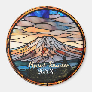 Mount Rainier Vacation Souvenir Magnet