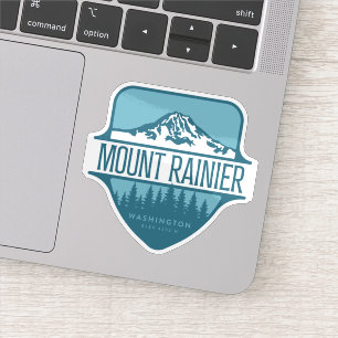 Mount Rainier Washington Mountain crest design