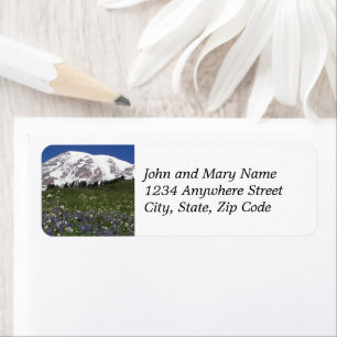 Mount Rainier Wildflower Meadows Return Address