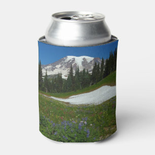 Mount Rainier, Wildflowers and Snow Can Cooler