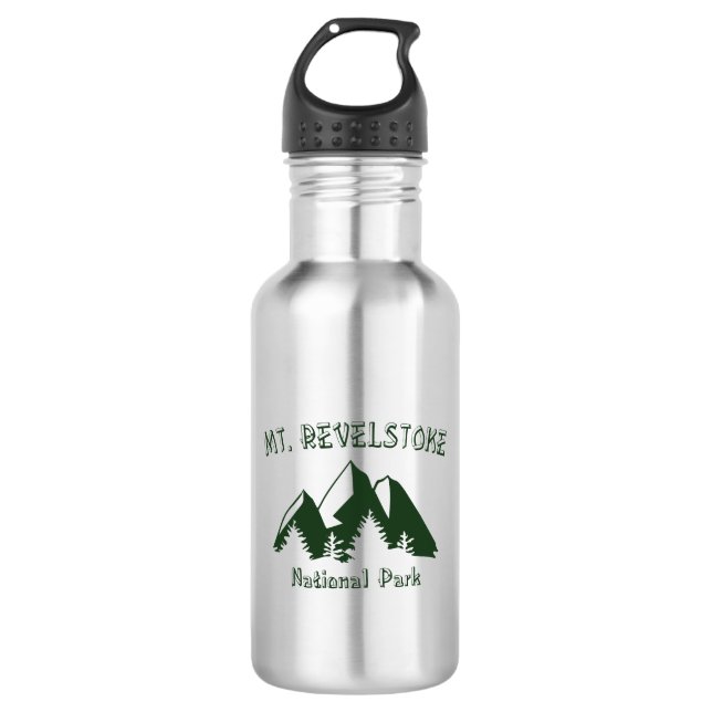 Mount Revelstoke National Park 532 Ml Water Bottle (Front)
