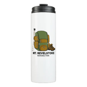 Mount Revelstoke National Park Backpack Thermal Tumbler