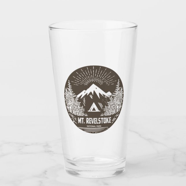 Mount Revelstoke National Park Glass (Front)