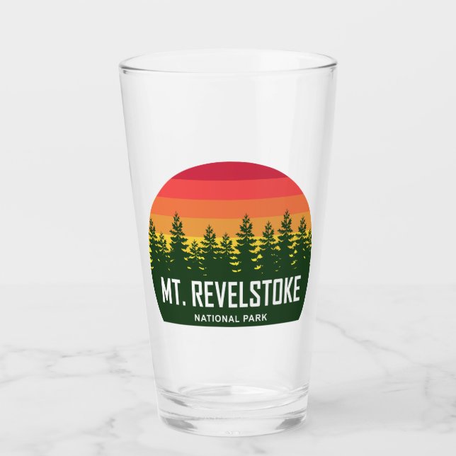 Mount Revelstoke National Park Glass (Front)