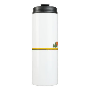 Mount Revelstoke National Park Pine Trees Sun Thermal Tumbler