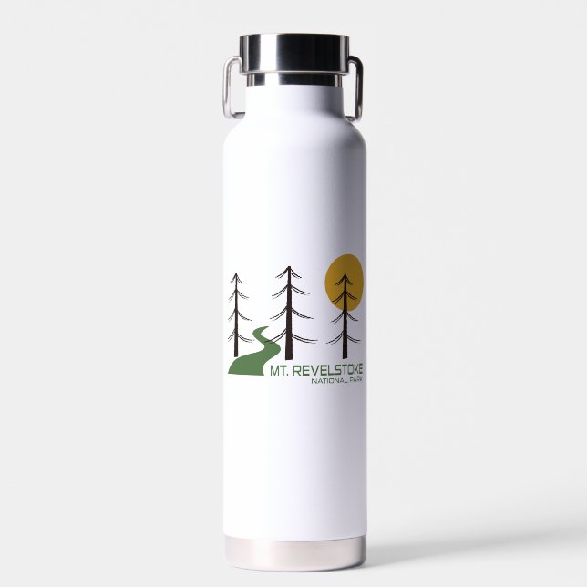 Mount Revelstoke National Park Trail Water Bottle (Front)