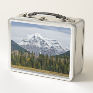 Mount Robson, Canadian Landscape Photography Metal Lunch Box