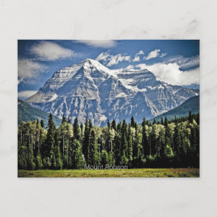 Mount Robson, Canadian Rockies, Postcard