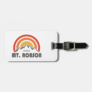 Mount Robson Luggage Tag