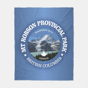 Mount Robson PP Fleece Blanket