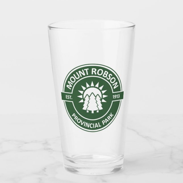 Mount Robson Provincial Park Glass (Front)