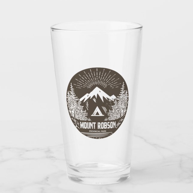 Mount Robson Provincial Park Glass (Front)