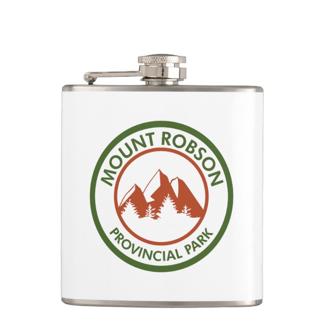 Mount Robson Provincial Park Hip Flask (Front)