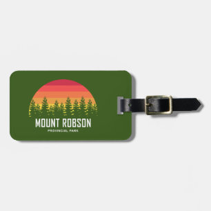 Mount Robson Provincial Park Luggage Tag