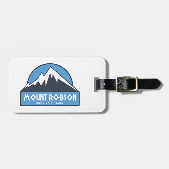 Mount Robson Provincial Park Luggage Tag (Front Horizontal)