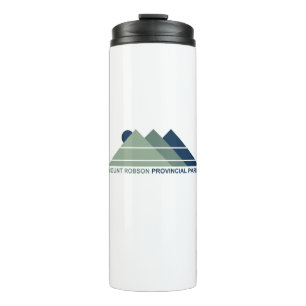 Mount Robson Provincial Park Mountain Sun Thermal Tumbler