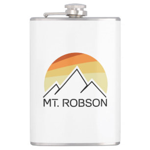 Mount Robson Retro Hip Flask