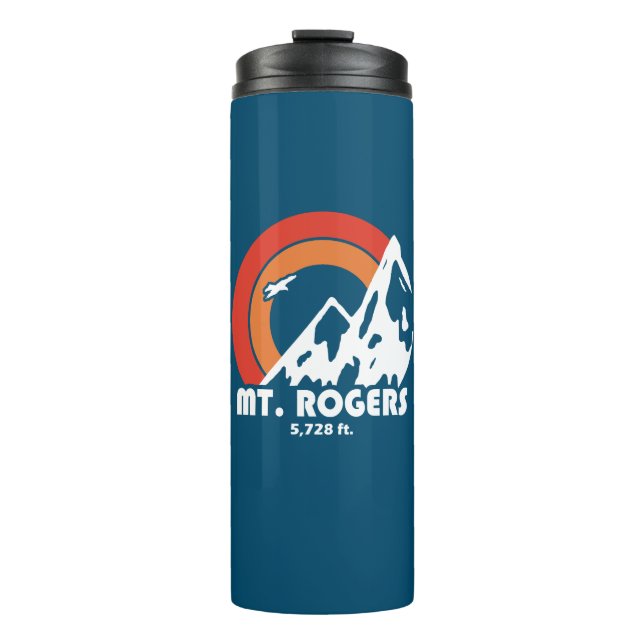 Mount Rogers Virginia Sun Eagle Thermal Tumbler (Front)