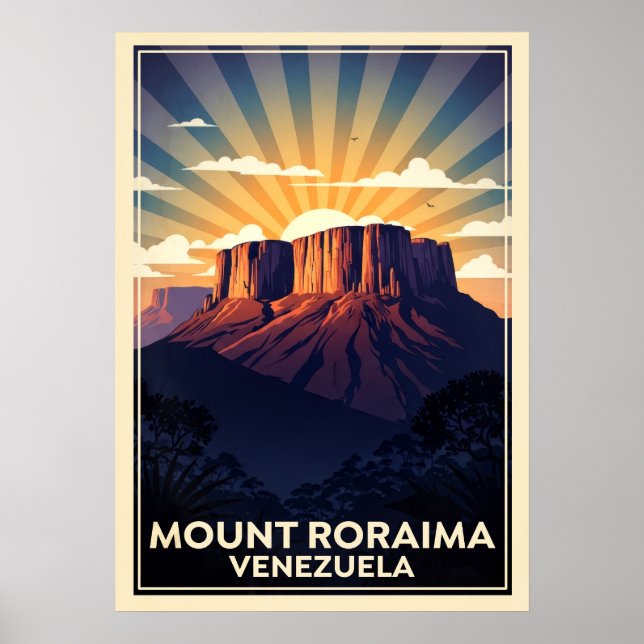 Mount Roraima Venezuela V03 Poster (Front)